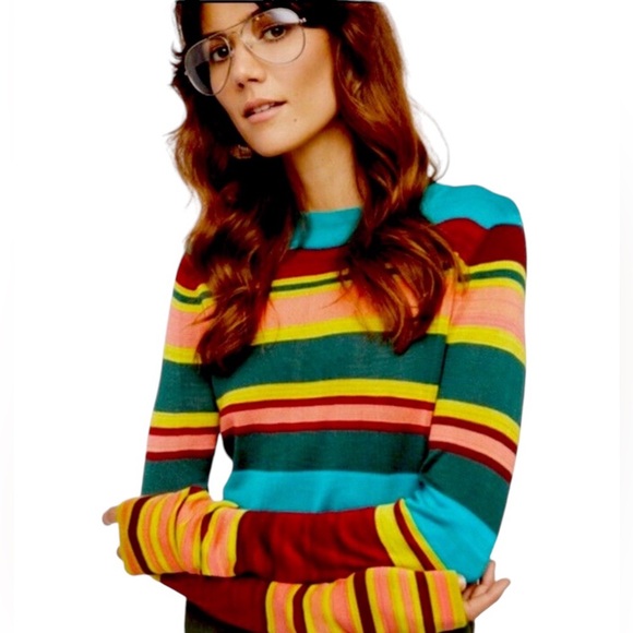 Free People Sweaters - Free People | Show Off Your Stripes Pullover | Large